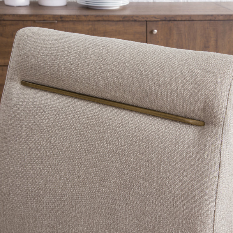 Kameah Extendable Trestle Dining Set, 9, Toffee/Beige