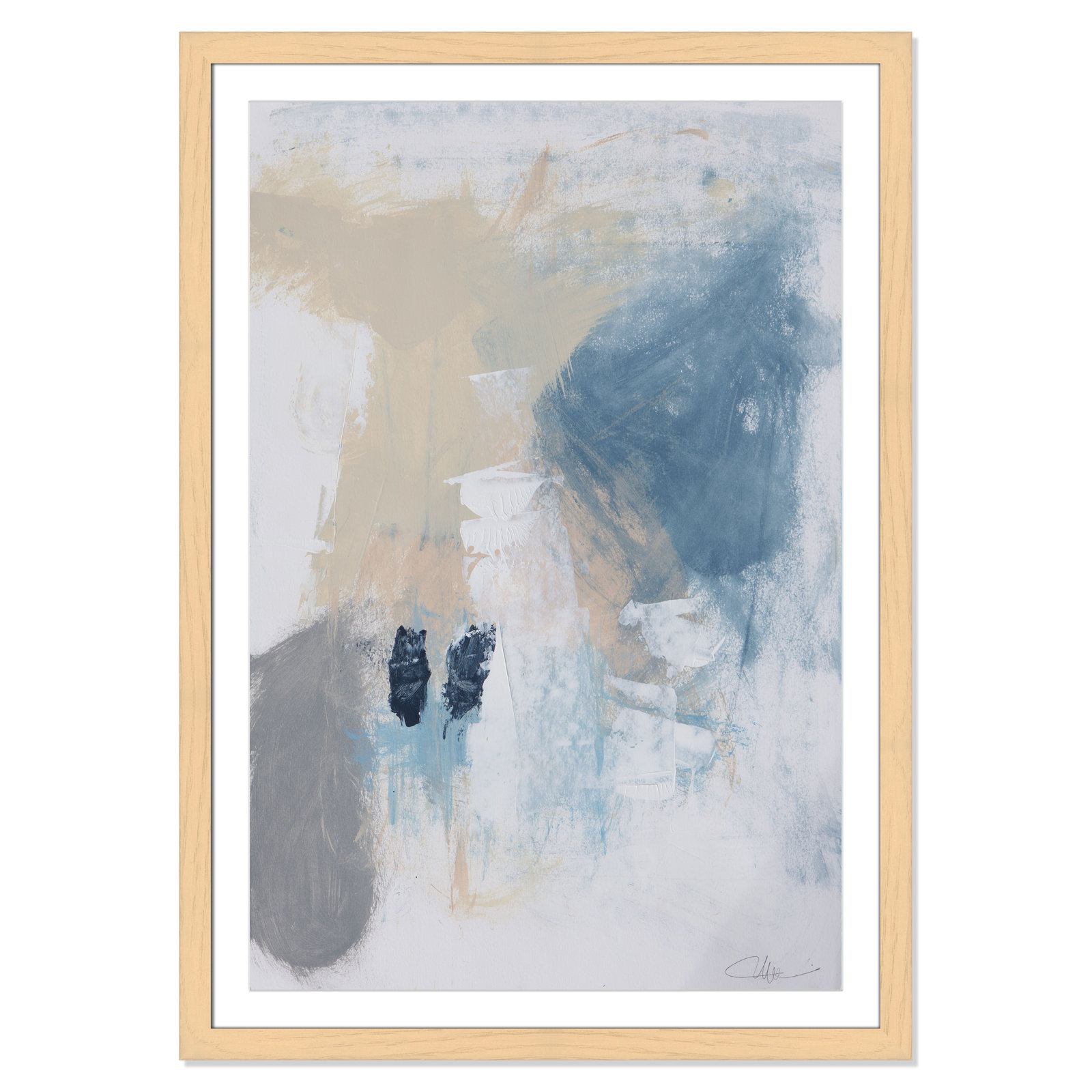 Coastal Carnival II Print by Casa Fine Arts, White, Natural Single Picture Framed Paper, 49" H x 35" W x 1.25" D