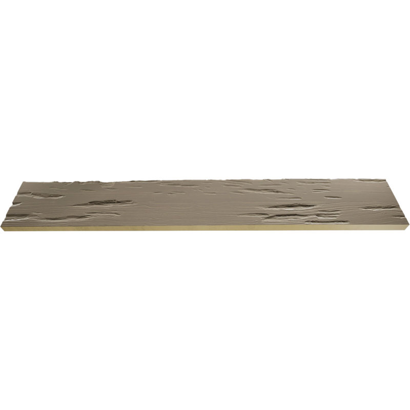 Planche en faux bois Pecky Cypress Endurathane, H 10 po x l 144 po x P 1 po, Taupe rustique