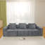 Canapé modulaire convertible 3 places Modern