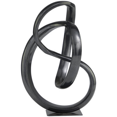 Lakietha Aluminum Metal Abstract Decorative Sculpture