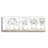'White Simplicity' by Cindy Jacobs, Acrylic Glass Wall Art-534126451
