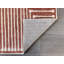 Tapis d'intérieur lavable à la machine Knidos - tapis beige et orange 4 pi x 6 pi-287345770