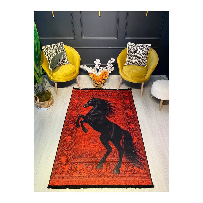 Tapis tissé à la main Mosso, 2'6" x 4'11"