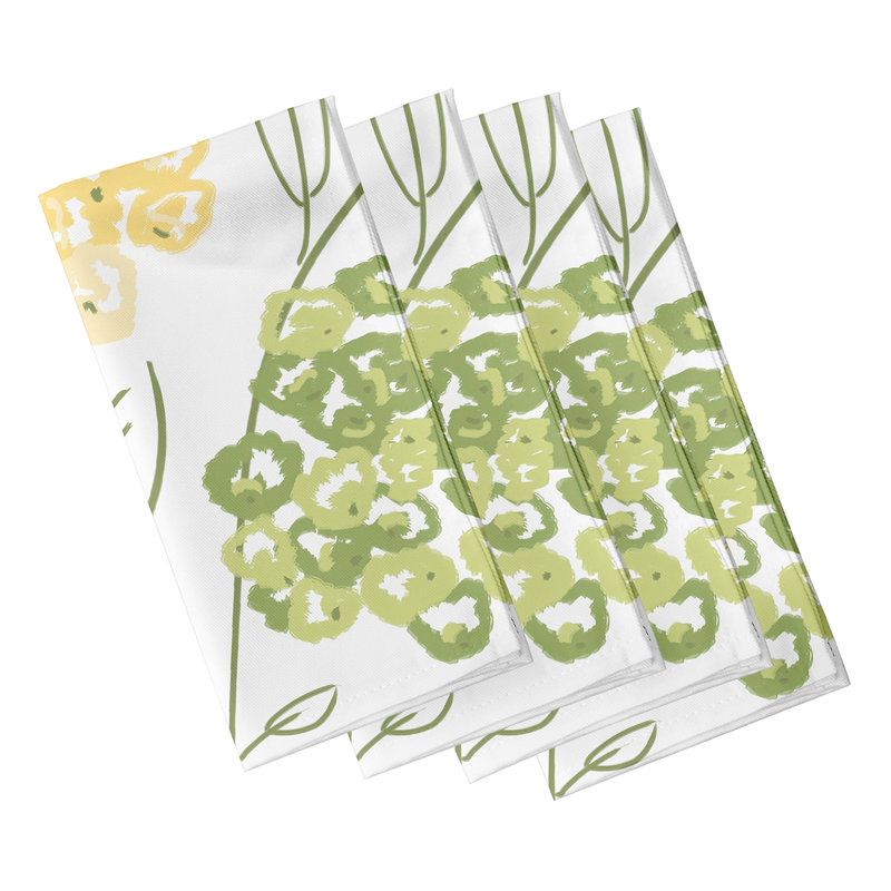 Serviette Pisani 22 ", Jaune