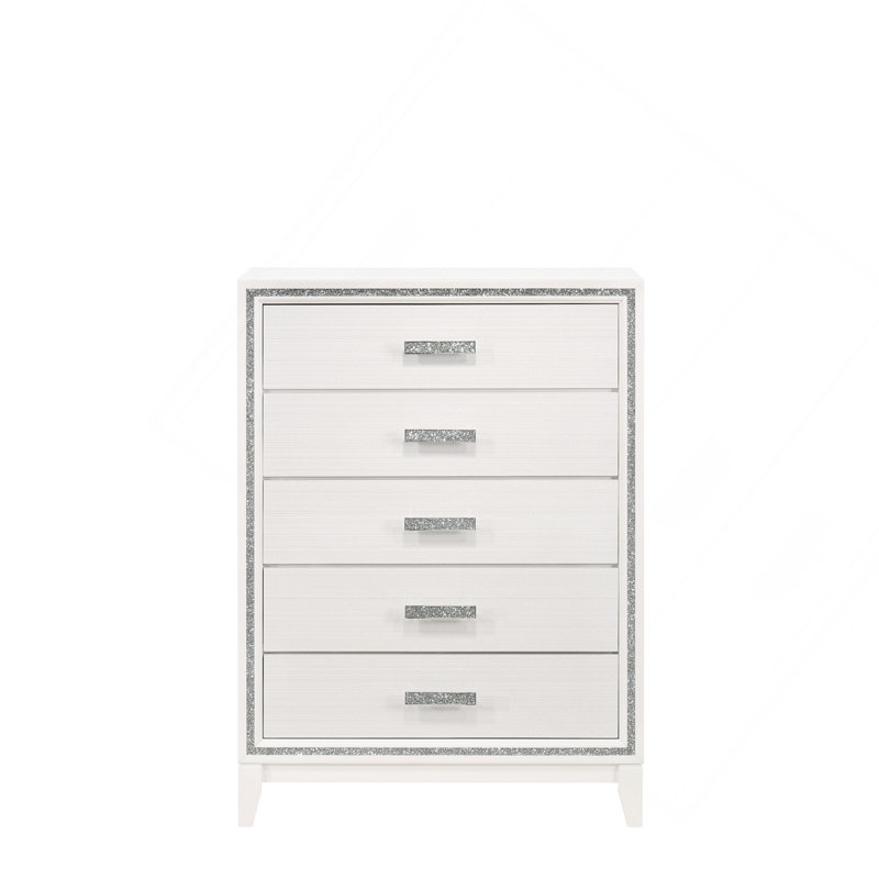 Commode blanche Haiden, Blanc