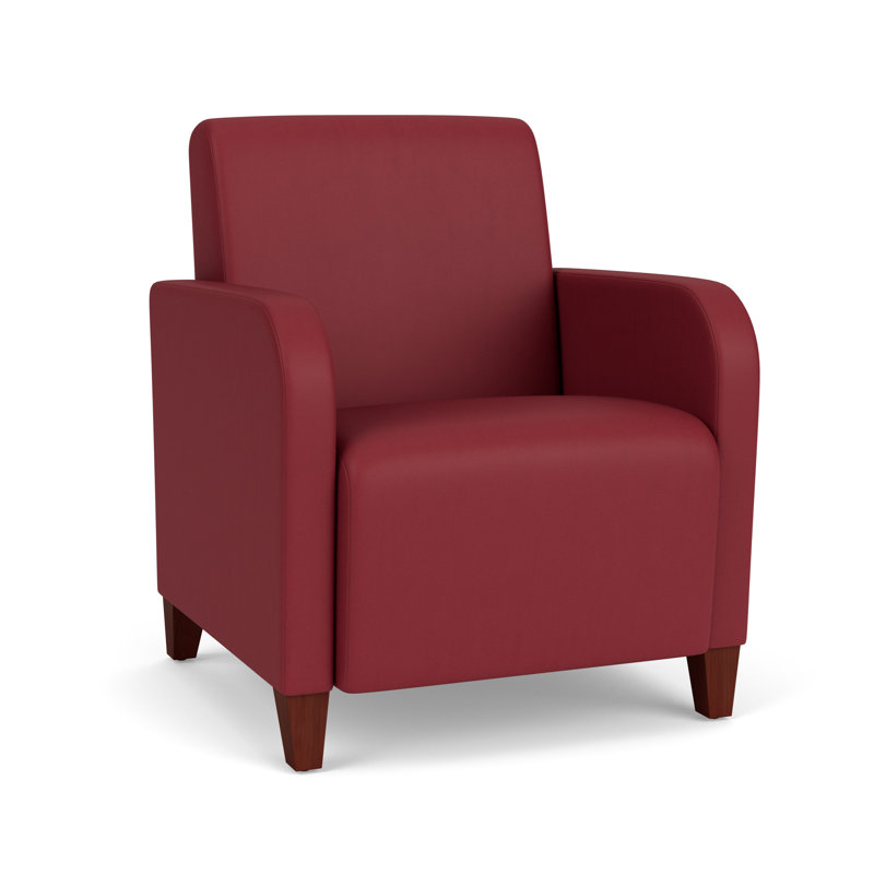Chaise d'invité de réception Siena, Mahogany, Patriot Plus Bordeaux