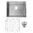 Single Bowl Stainless Steel Kitchen Sink-88838520