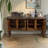 Retro Handcrafted Solid Wood Sideboard