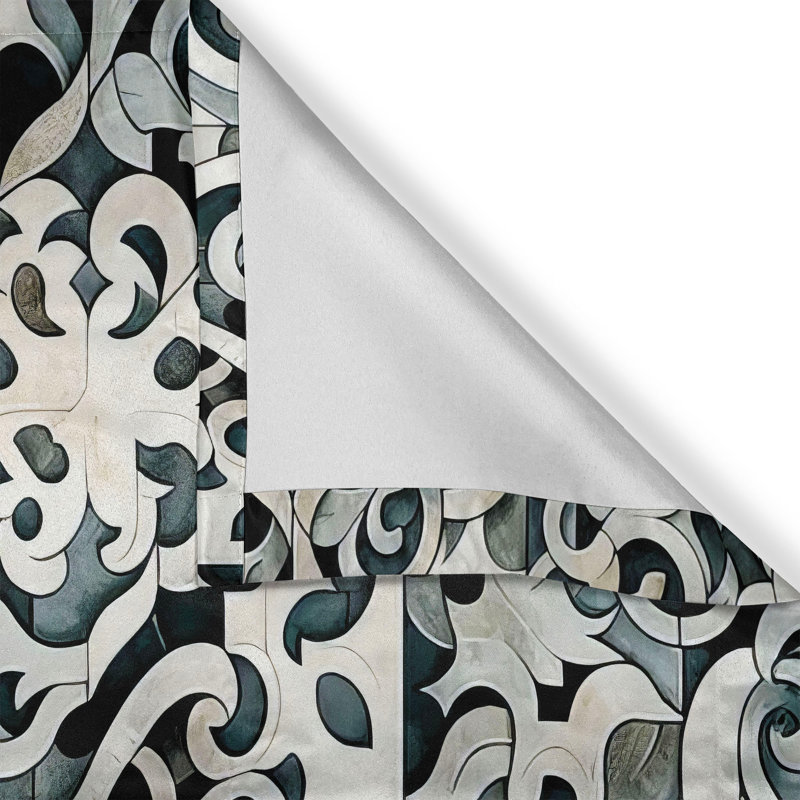 Tailored Window Valance, 42" W x 12" L