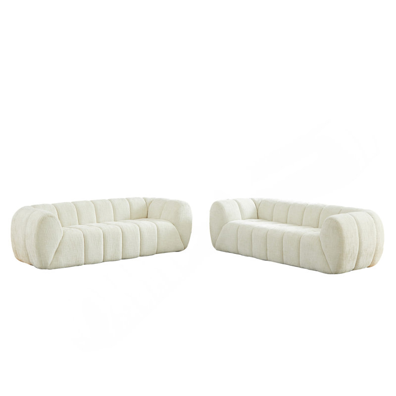 Canapé chenille en mousse pure, canapé nuage matelassé moderne, canapé chenille en mousse pure à assise profonde, canapé moderne confortable, convient aux salons, aux chambres et aux appartements