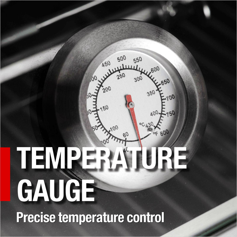 Îlot de cuisine de 43 pouces à 6 brûleurs et 85 000 BTU de cuisine au gaz en acier inoxydable pour barbecue et îlot de cuisine + réfrigérateur à vin compact + ensemble de rôtisserie + comptoirs en granite + évier en acier inoxydable