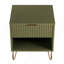 Table de chevet vert olive-133672232