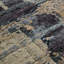 Tapis gris / ivoire en laine / viscose noué à la main Serena-84953511