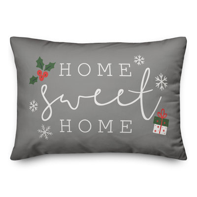  Coussin lombaire rectangulaire Home Sweet Home