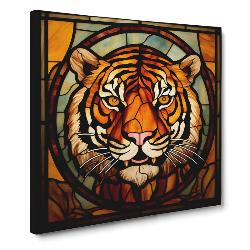 Modern Wall Art - Wrapped Canvas - Framed Print, 50cm H x 50cm W x 3cm D