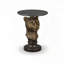 Table d'appoint Leopard Head
