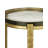 Acea Glass Top End Table-96772178-96772177