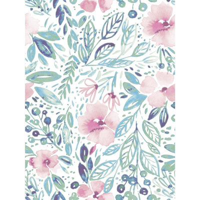 Hornsea Peel & Stick Floral Roll
