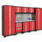 Bold Series 76.75'' H x 132'' W x 18'' D 9 Garage Storage Cabinet Set-39586018-39586096