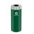 Hunter Green/Satin Aluminum