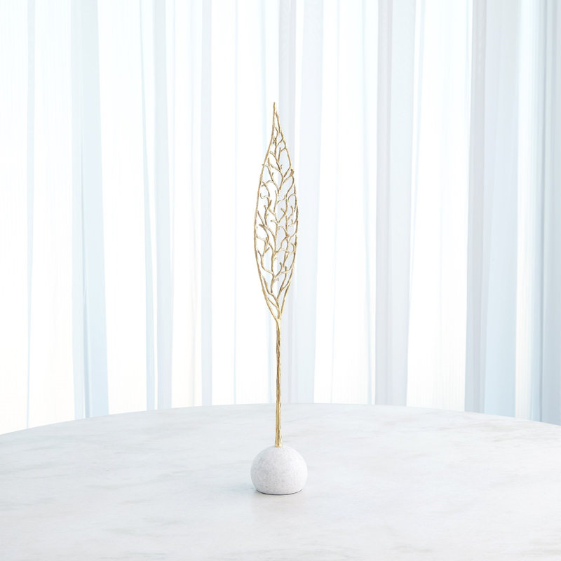 Hand Painted Decorative Object, 26" H x 4" W x 4.25" D