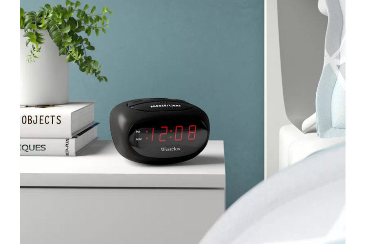 Ebern modern digital alarm clock.