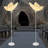 2Pcs Elegant Butterfly LED Floor Lamp Creative Romantic Wedding Decoration Props Gold Warm Light for Wedding Christmas-1801826118