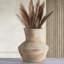 Vase en terre cuite de 13 po et H 12,3 po