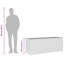 Banc de rangement extérieur pour outils de jardin-582307874