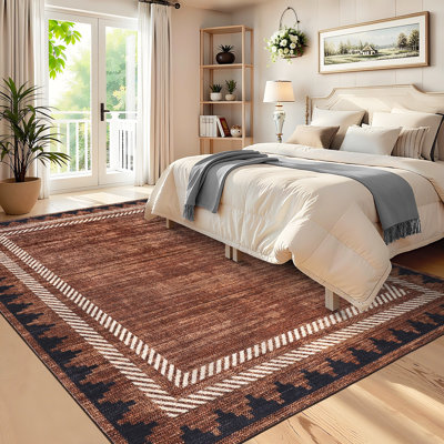 Tapis lavable Geometic Border