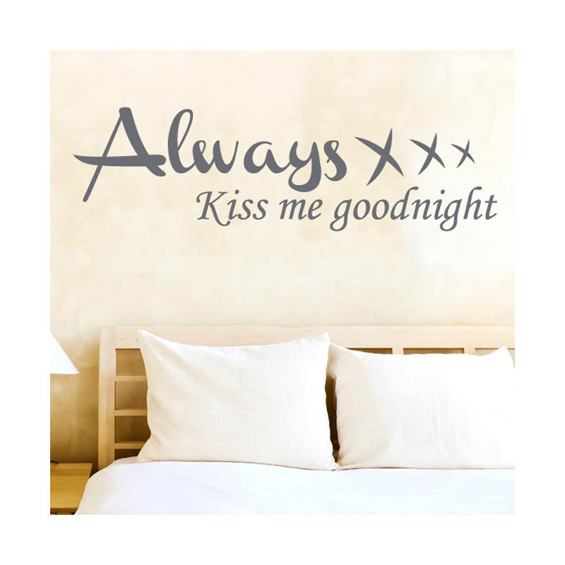 Wall Decal, Grey, Large