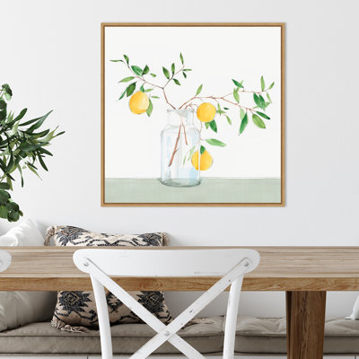 «Isabelle Z Sweet Lemonade», reproduction encadrée sur toile par Isabelle Z