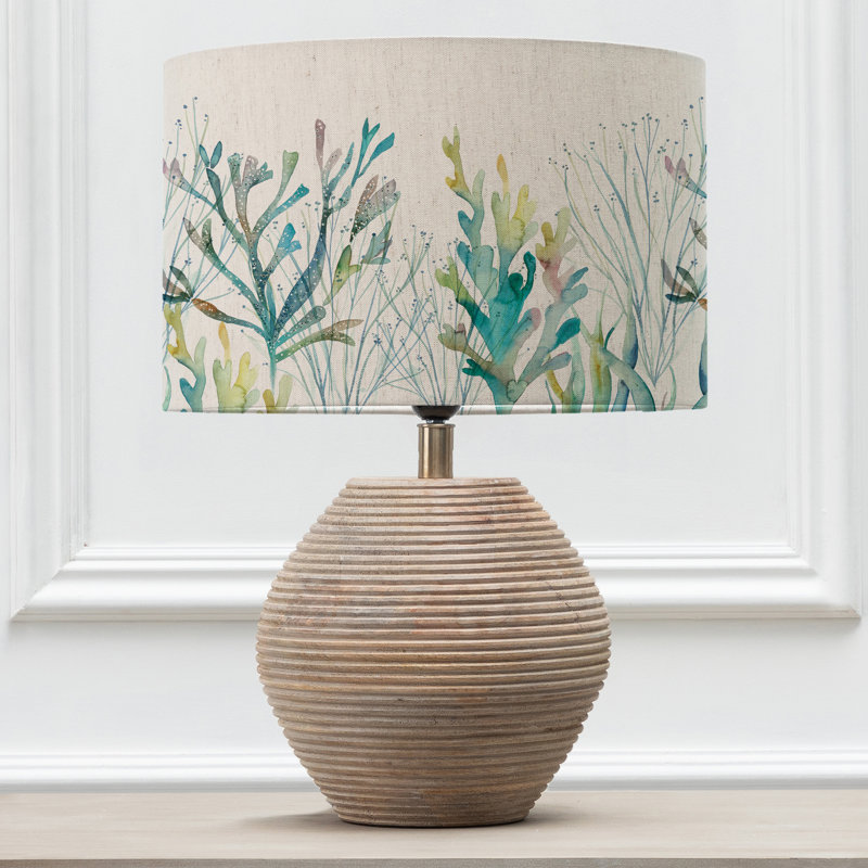 Coral Reef Solid Wood Table Lamp