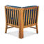 Chaise de coin de patio, bleu-174216871