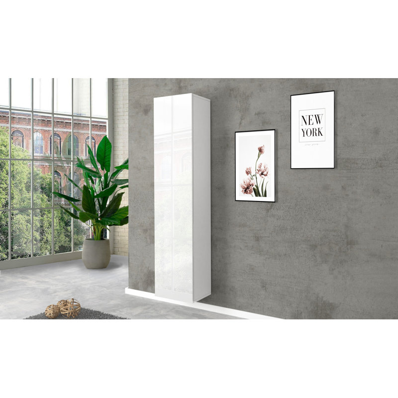 Biddings 1 Door Manufactured Wood Wardrobe
