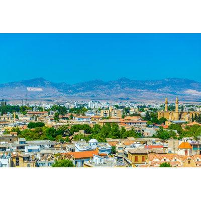 Biella View of Lefkosia, Cyprus 1 Piece Wrapped Canvas Wall Art