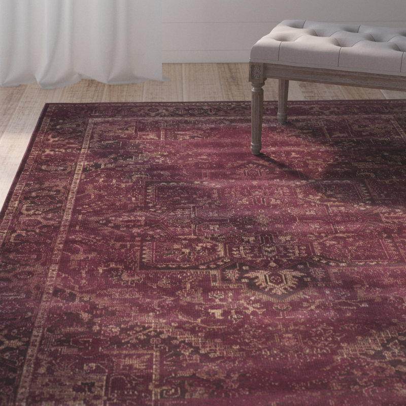 Batchtown Oriental Area Rug, Rectangle 99 x 170 cm
