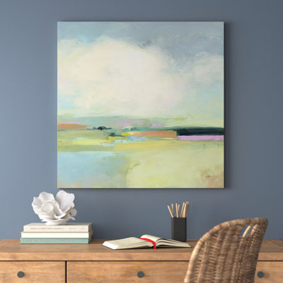Colorful Horizon I by Julia Purinton - Painting Print on Canvas