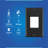 Powder Coated Finish Integrated LED Step Light-91685274