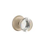 Privacy Providence Crystal Knob with # 2 Rose
