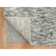 12'2"x15' Beige Modern Striae Design Pure Wool Hand Loomed Oversized Rug EB5395DF0A9A42F0A02875CDE9DD70A9