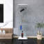 Vitrine en verre, vitrine avec 4 tablettes