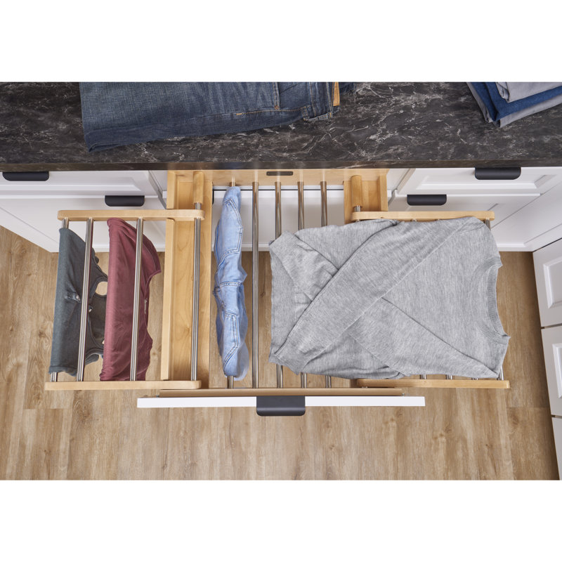 Maple Wood Soft-Close Drawer Drying Rack