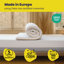 Brightr Aurora 2 In 1 Memory Foam Mattress Topper Medium Firm