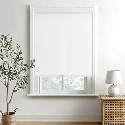  Rideaux occultants sans cordon avec cantonnière pour fenêtre, arrêt automatique, tissu isolant thermique, protection contre les rayons UV, stores tissés naturels pour vous