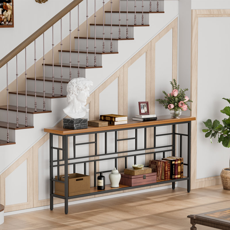 Console Table, Narrow Entryway Table Sofa Table for Living Room, Behind Couch, Entrance, Hallway, Foyer