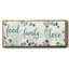 «Food Family Love» - Toile encadrée-696660179
