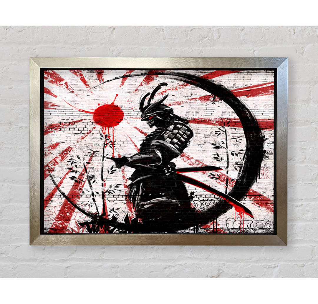 Der Samurai - Einzelne Bilderrahmen Kunstdrucke