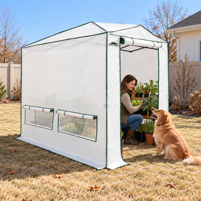 Serre pop l 8 pi x P 6 po Pop Up Greenhouse